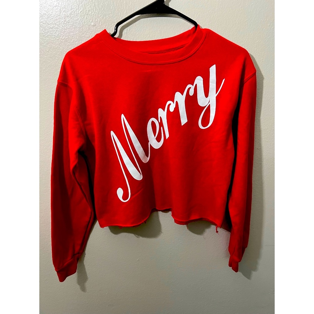 Cropped Christmas Sweater